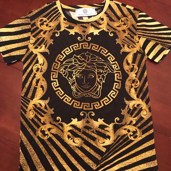 Versace Other - Kids Young Versace Black T-Shirt